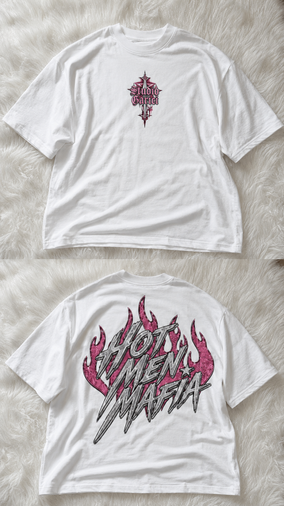 Camisa Oversize HOT MEN MAFIA
