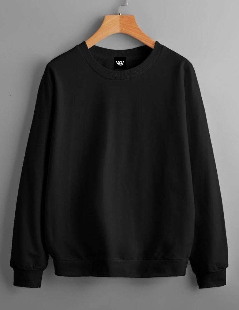 Sudaderas UNISEX Lisas cuello redondo
