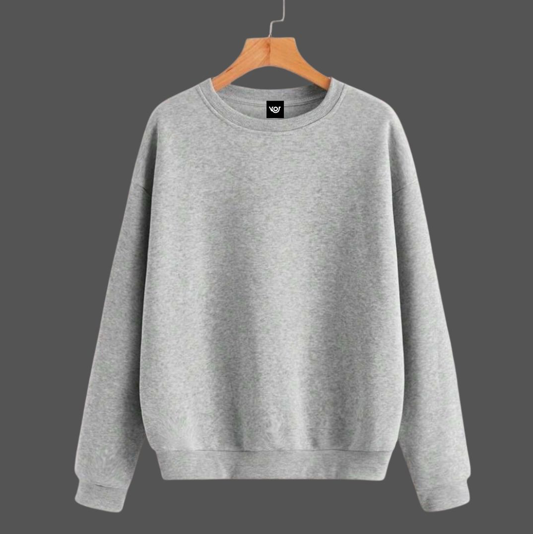 Sudaderas UNISEX Lisas cuello redondo