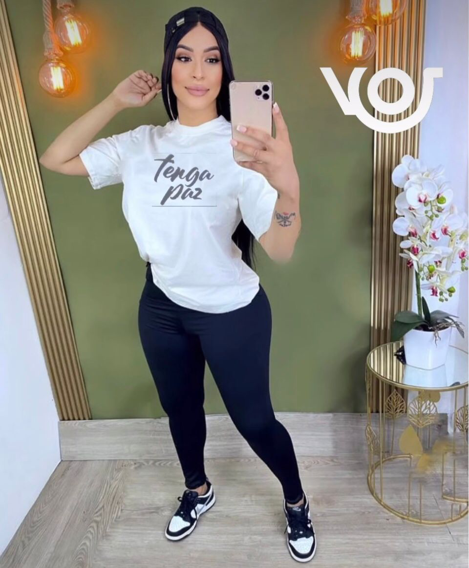 PROMO: Camiseta Estampada +Licra